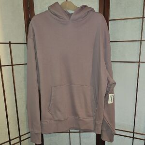 NWT Old Navy Muted Mauve Pullover Hoodie with Front Pocket